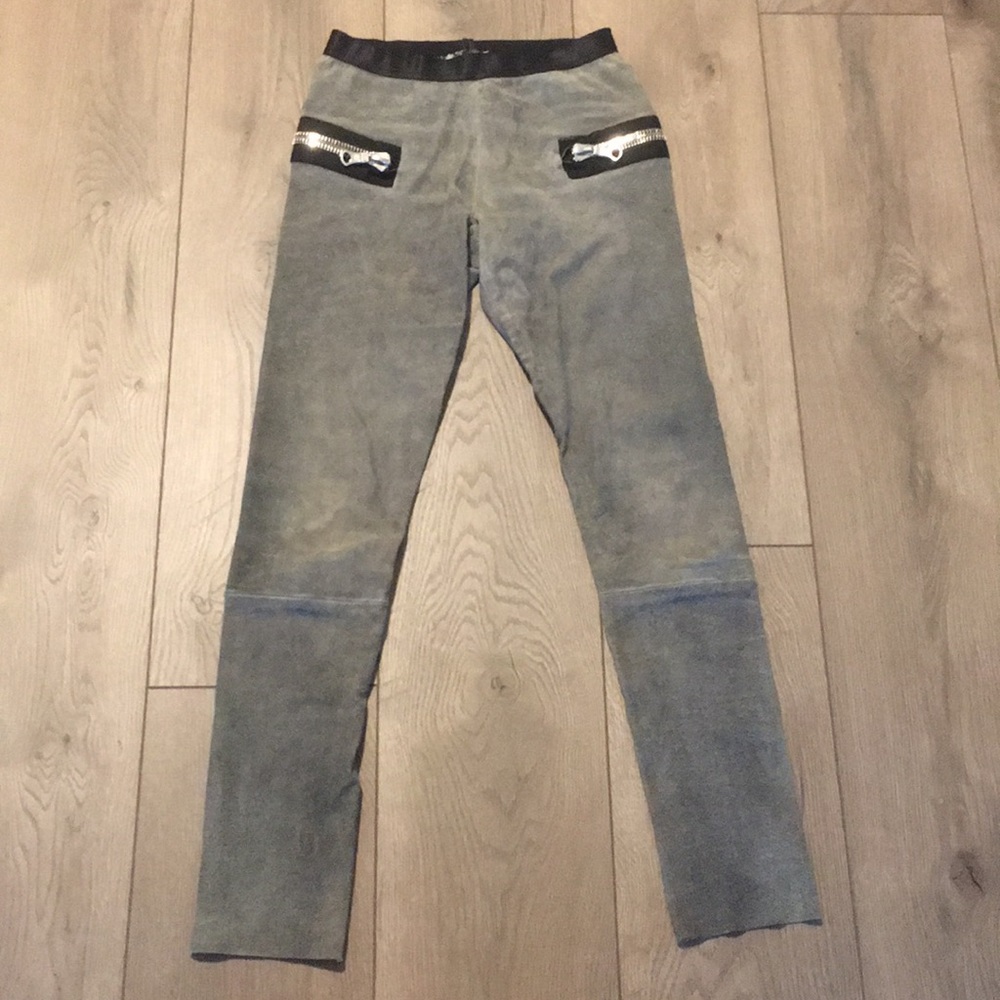 RARE Les chiffoniers lamb leather pants